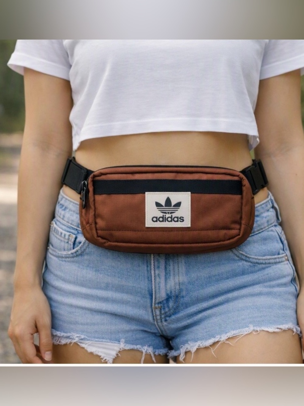 Adidas Brown Waist Bag / Fanny Pack/ Crossbody